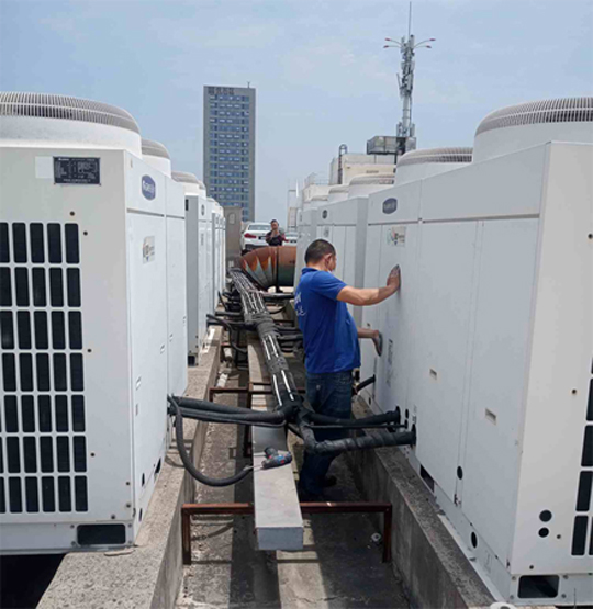 宝安中央空调制热和不制冷系统维修方法